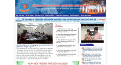 Desktop Screenshot of dosttn.gov.vn