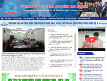 Tablet Screenshot of dosttn.gov.vn